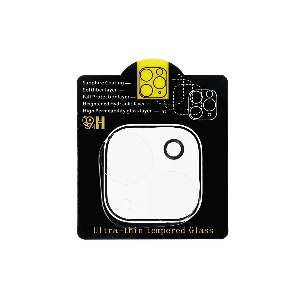 5D Full Glue Tempered Glass Camera Lens for Samsung S25 EDGE black