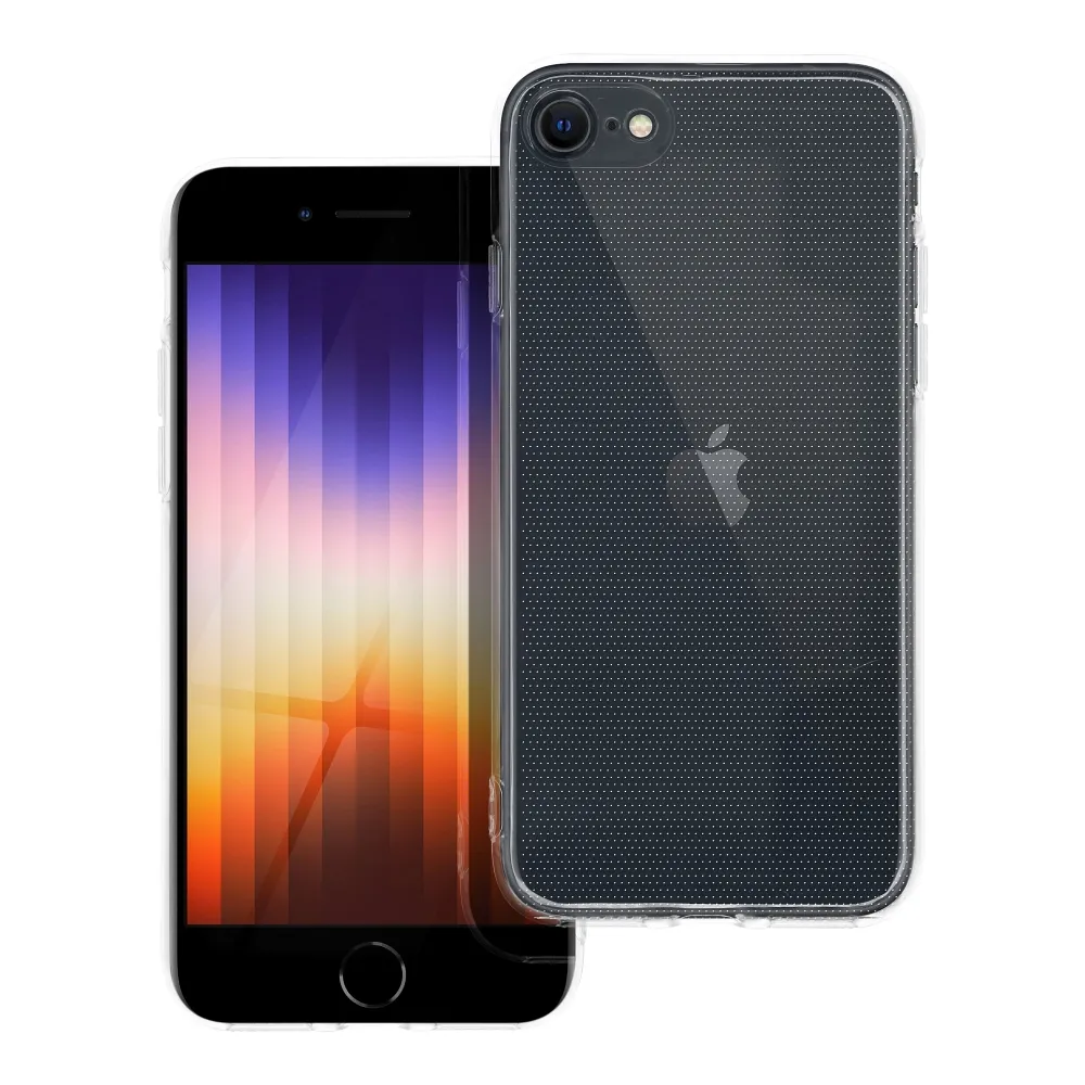 Case for iPhone 7 / 8 / SE 2020 / SE 2022 Clear Case 2 mm (camera protection) transparent