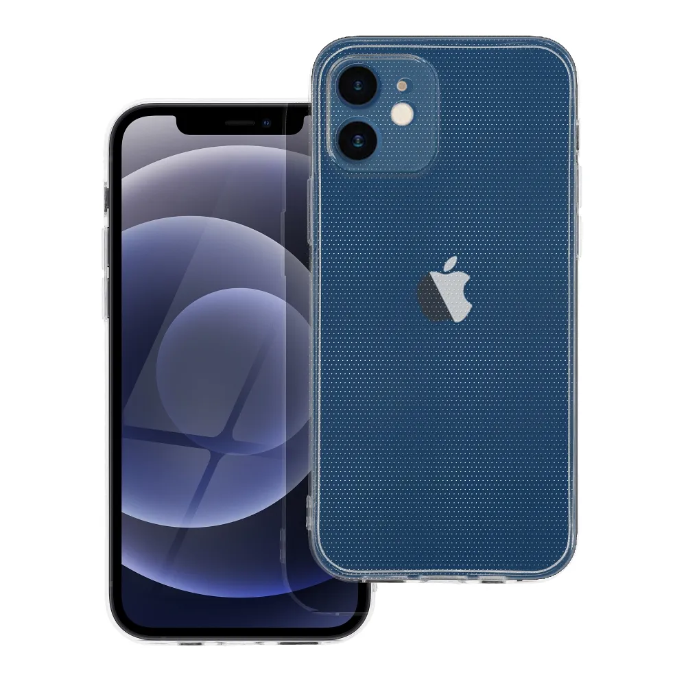 Case for iPhone 12 Clear Case 2 mm (camera protection) transparent