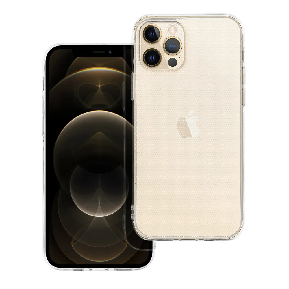 Case for iPhone 12 PRO Clear Case 2 mm (camera protection) transparent