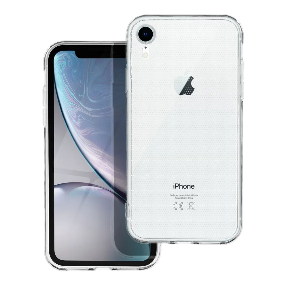 Case for iPhone XR Clear Case 2 mm (camera protection) transparent