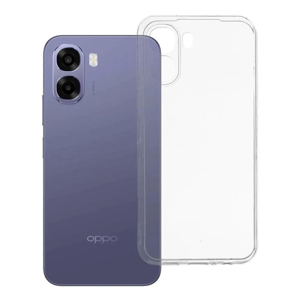 Case for Oppo A6x Clear Case 2 mm (camera protection) transparent