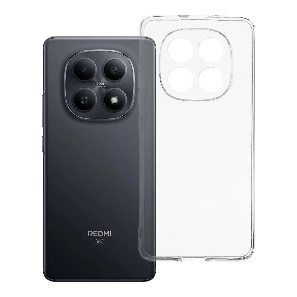 Case for Xiaomi Redmi Note 15 4G Clear Case 2 mm (camera protection) transparent