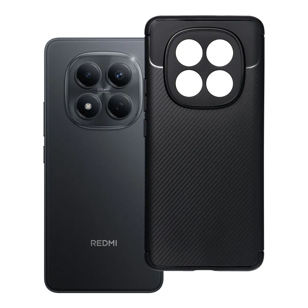 Case for Xiaomi Redmi Note 15 5G Carbon Premium black