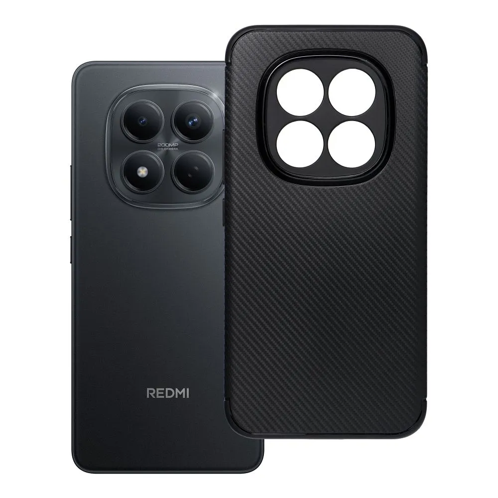 Case for Xiaomi Redmi Note 15 PRO PLUS 5G Carbon Premium black