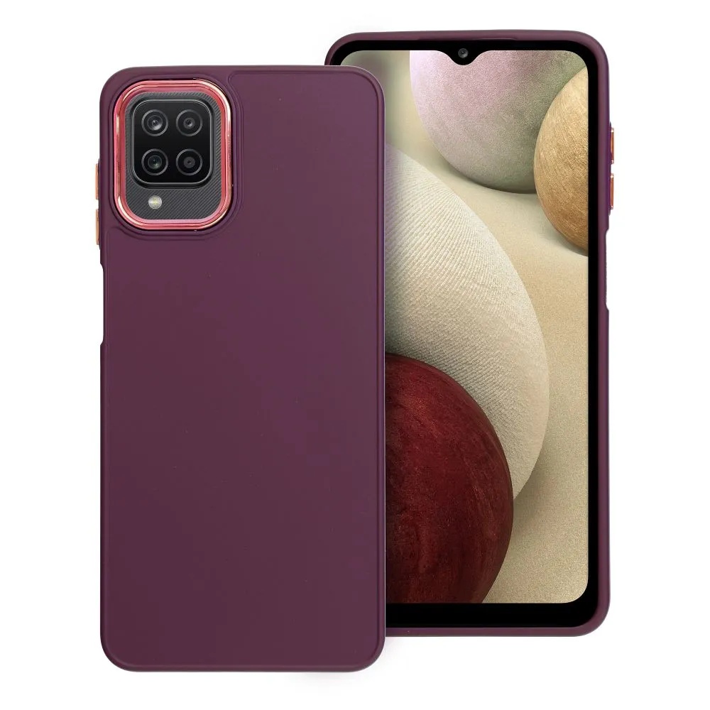 Case for Samsung A12 / M12 Frame purple