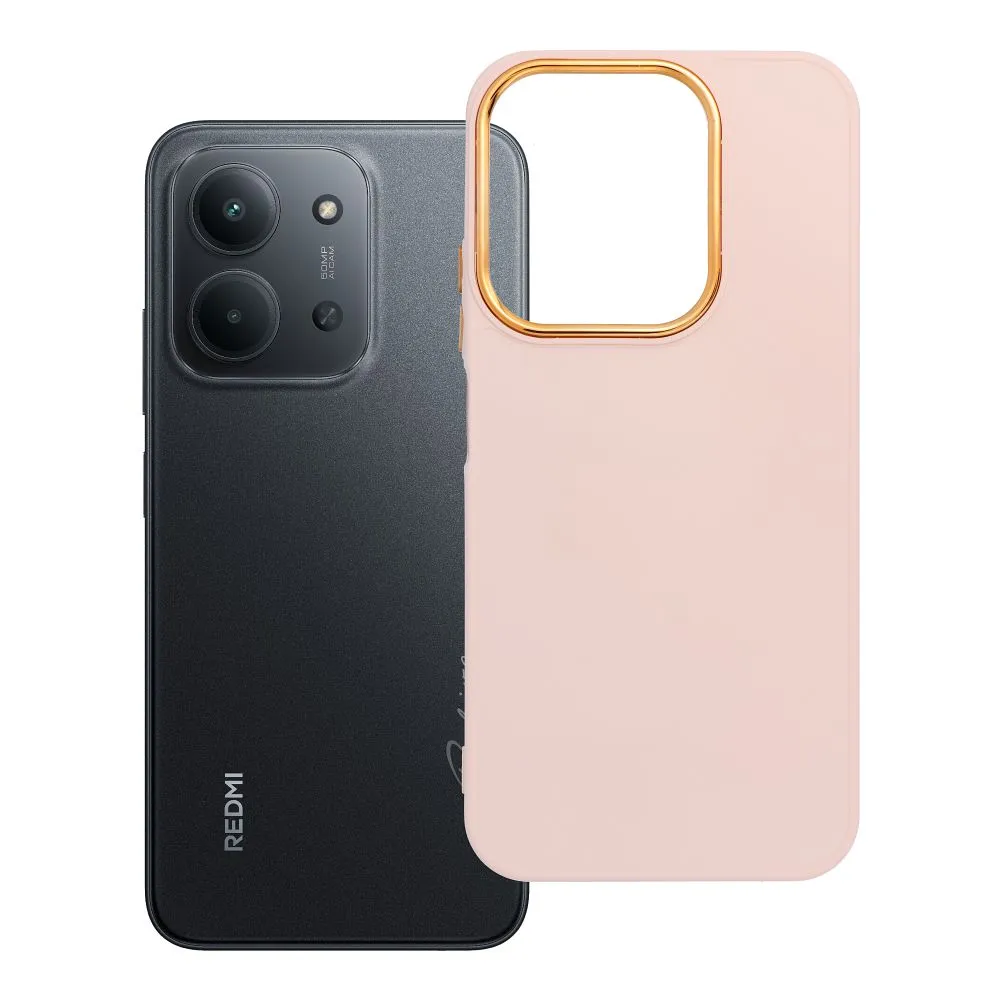 Case for Xiaomi Redmi 15C (173,16 x 81,07 x 8,2) Frame powder pink