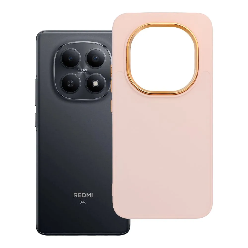 Case for Xiaomi Redmi Note 15 PRO PLUS 5G Frame powder pink