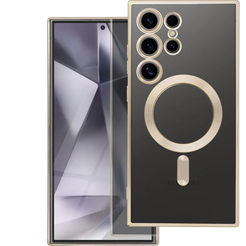 Case for Xiaomi Redmi 15 4G / 5G (171,1mm) Electro Mag Cover compatible with MagSafe gold