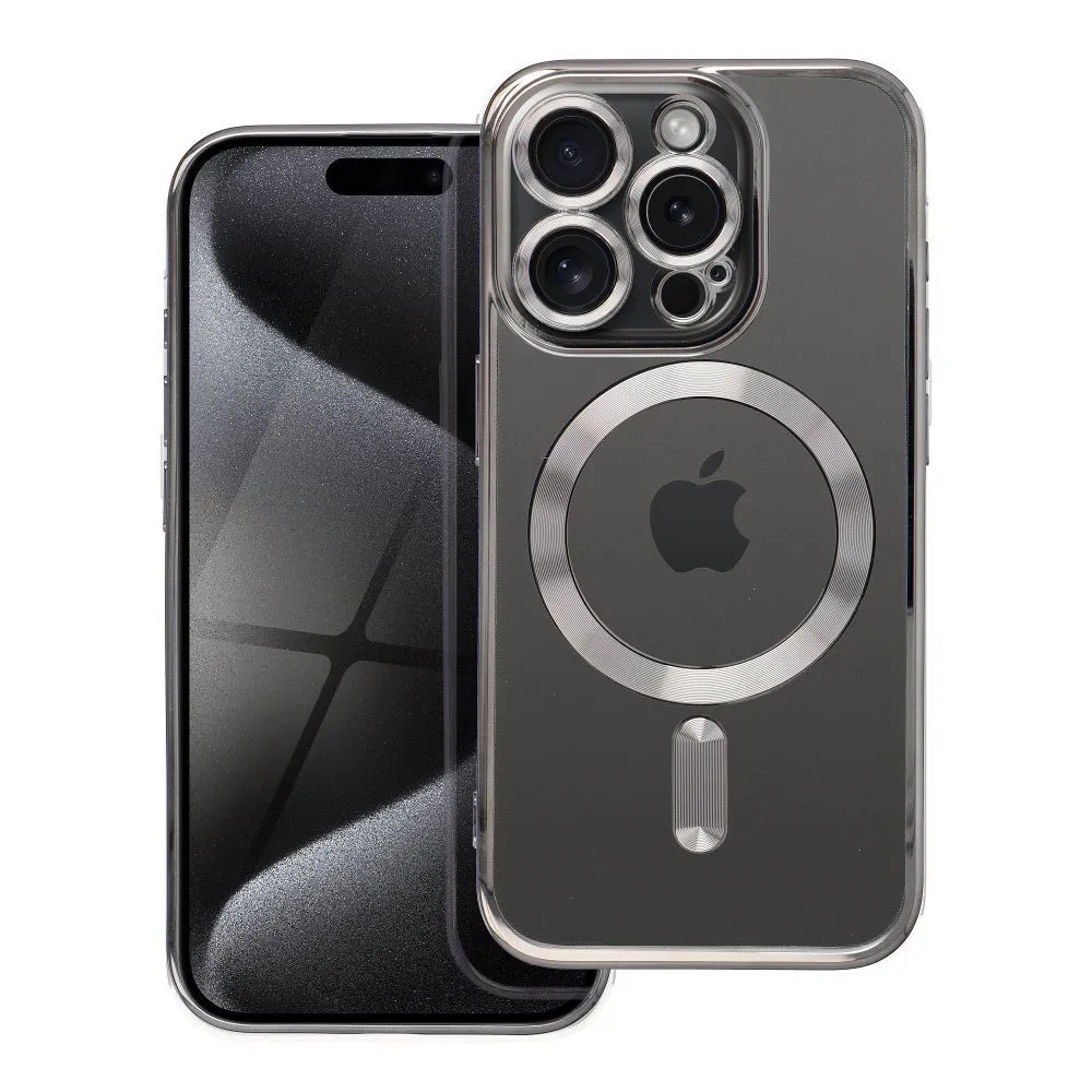 Case for Xiaomi Redmi 15 4G / 5G (171,1mm) Electro Mag Cover compatible with MagSafe titanium