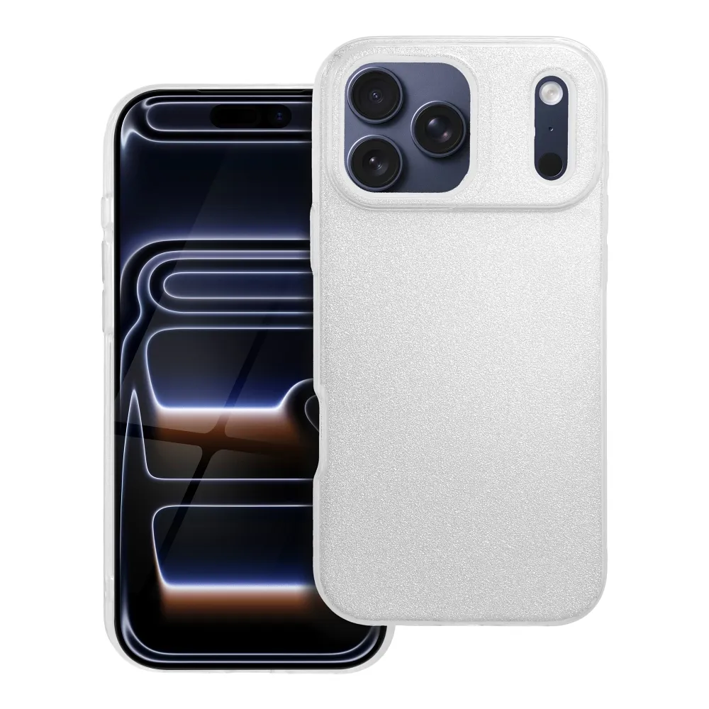 Case for iPhone 18 Pro Max / 17 Pro Max Shining silver