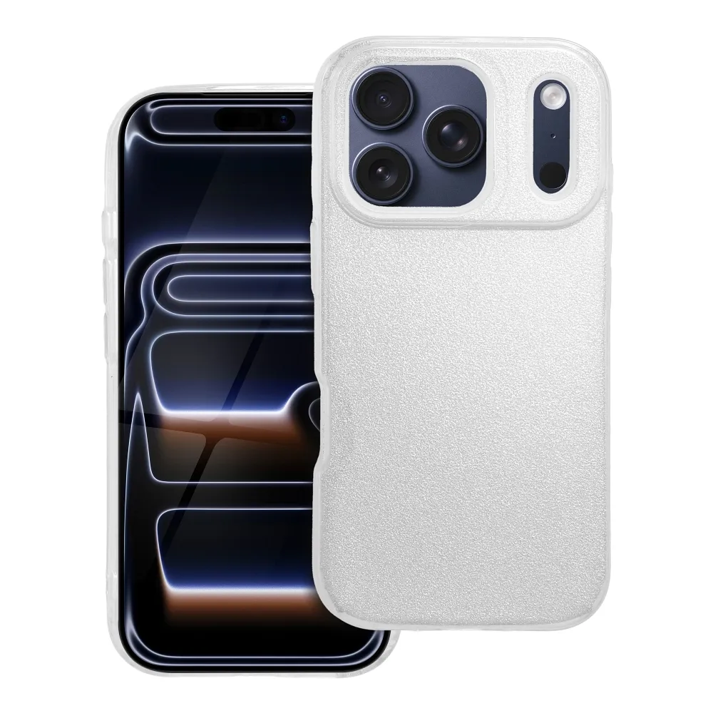 Case for iPhone 18 Pro / 17 Pro Shining silver
