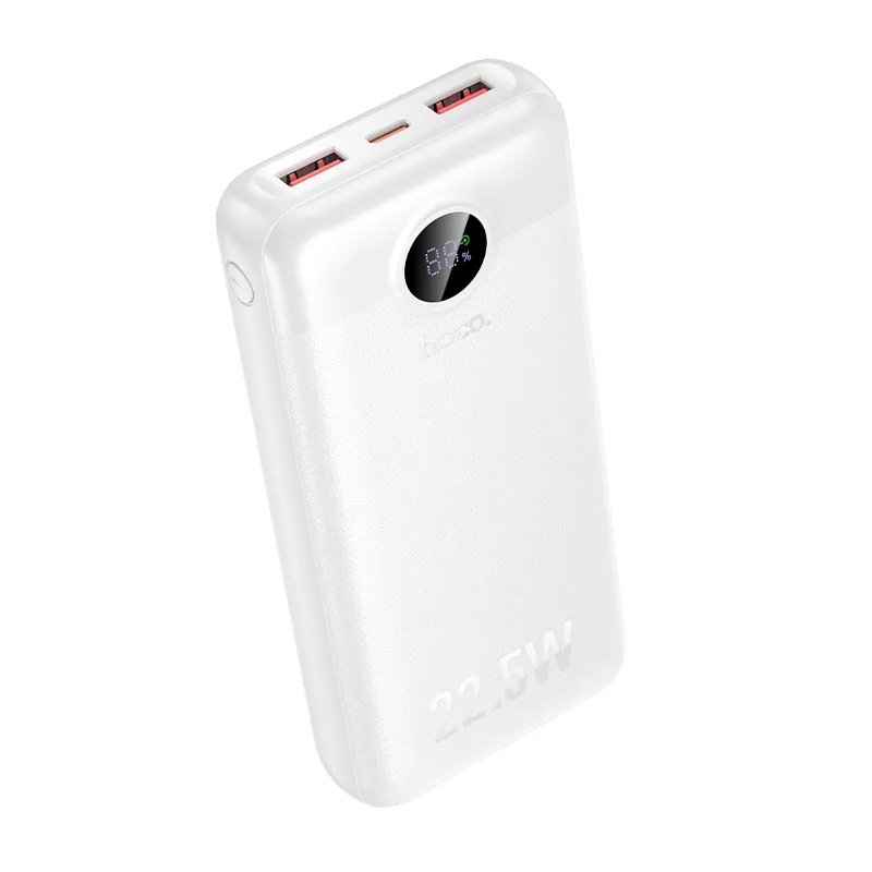 Powerbank Hoco 20000 mAh QC 22,5W+PD 20W LED J172A white