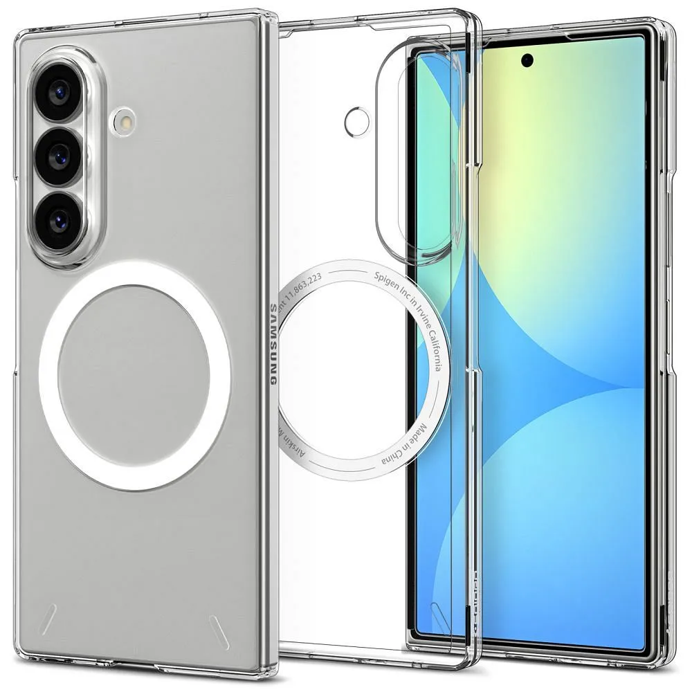 SPIGEN case AIRSKIN compatible with MagSafe SAMSUNG GALAXY Z FOLD 8 ULTRA clear/white