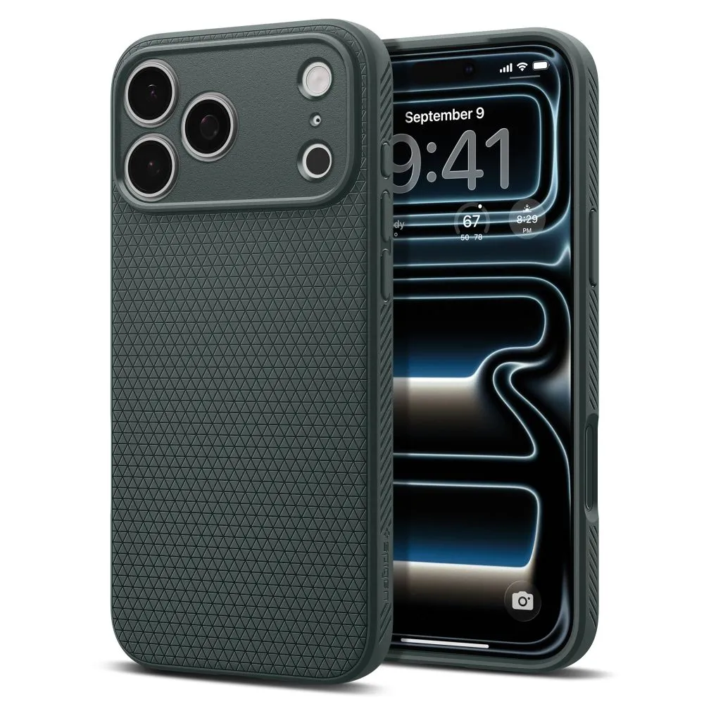 SPIGEN case LIQUID AIR for IPHONE 17 Pro/ 18 Pro abyss green