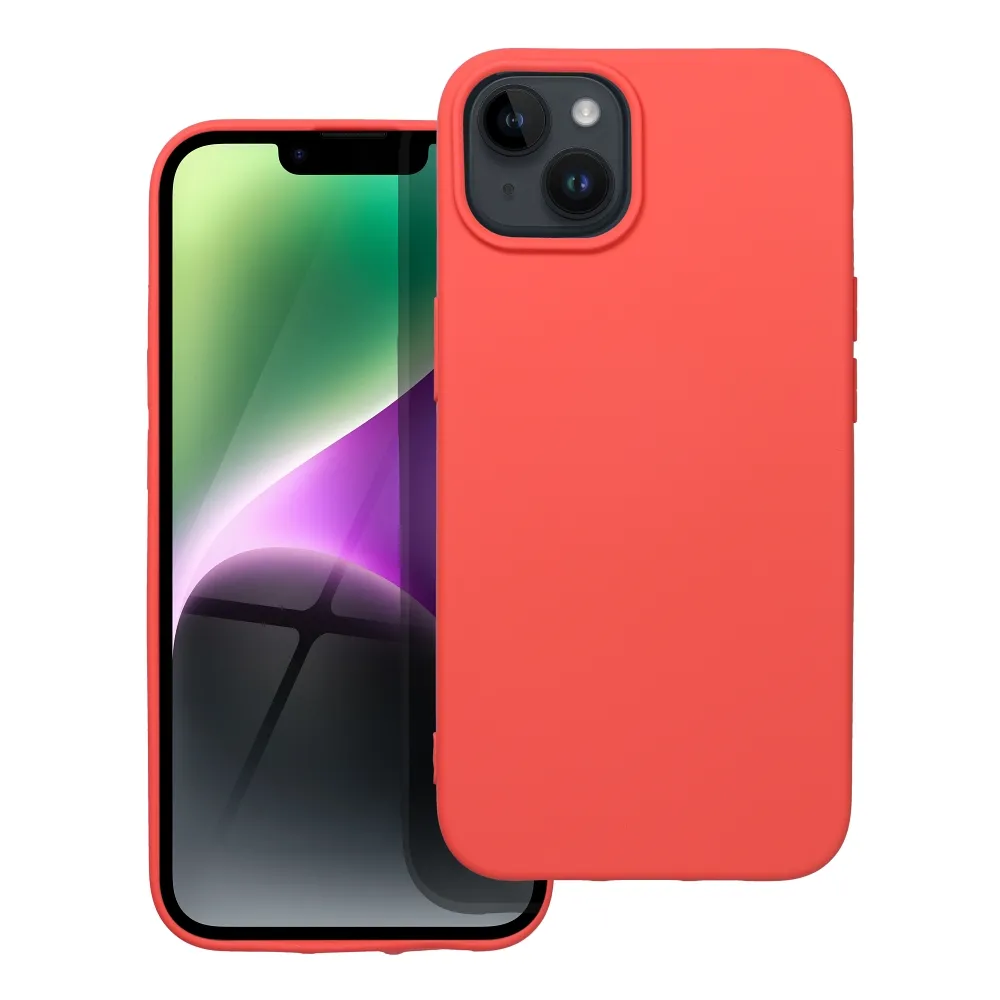 Case for iPhone 14 Silicone peach