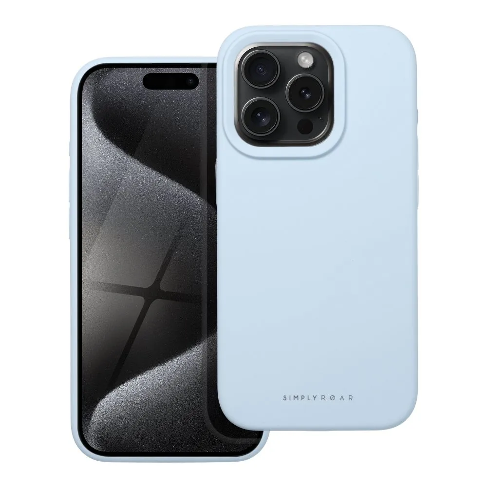 ROAR case CLOUD SKIN for IPHONE 15 Pro Light Blue