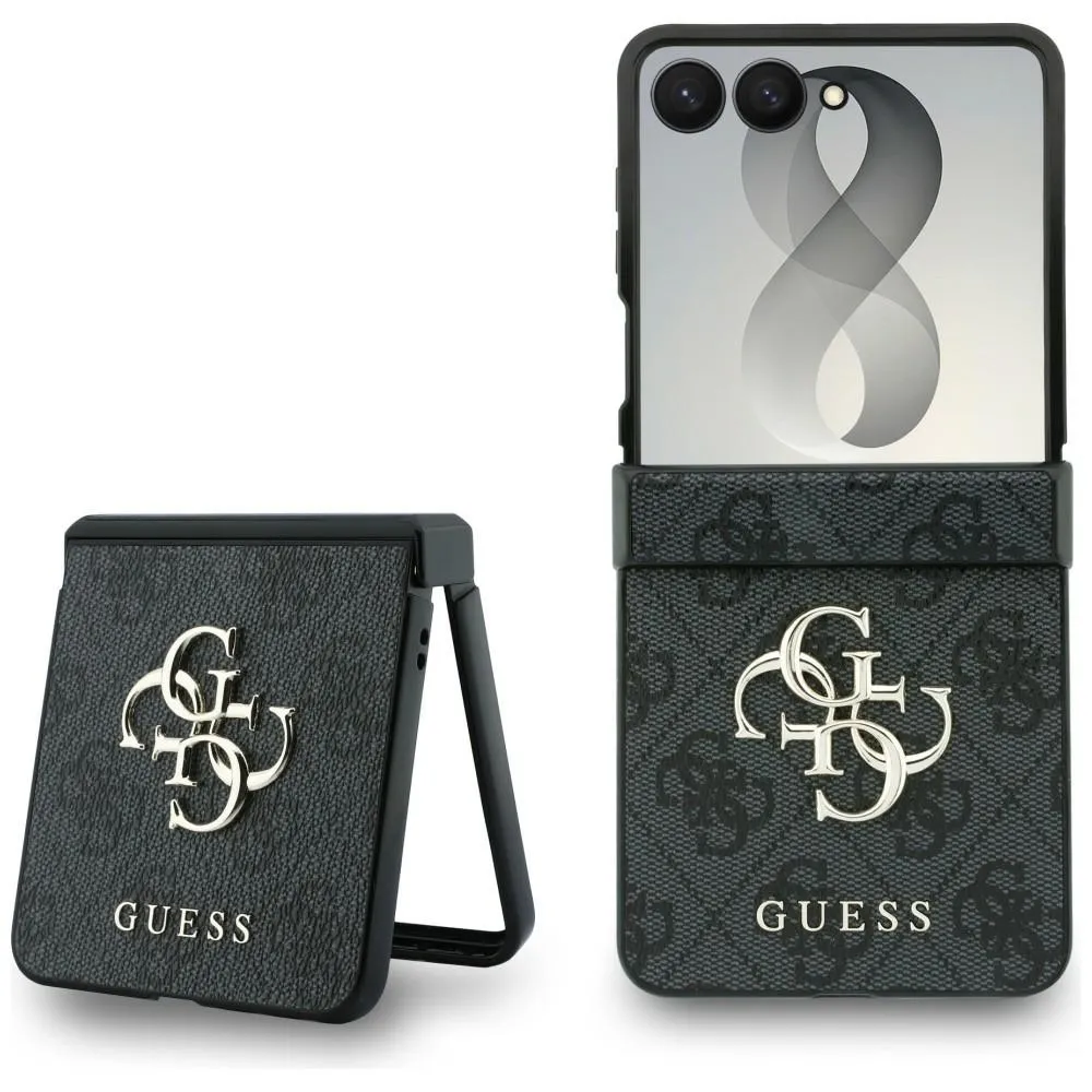 GUESS case for SAMSUNG GALAXY Z FLIP 8 (4G Big Logo) black