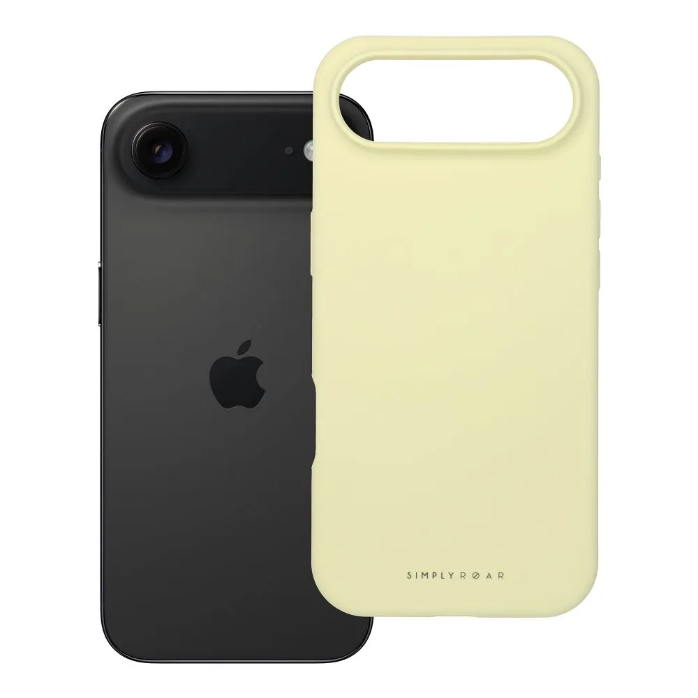 ROAR case CLOUD SKIN for IPHONE 17 Air Light Yellow