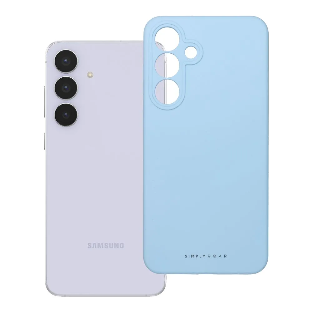 ROAR case CLOUD SKIN for SAMSUNG S25 FE Light Blue