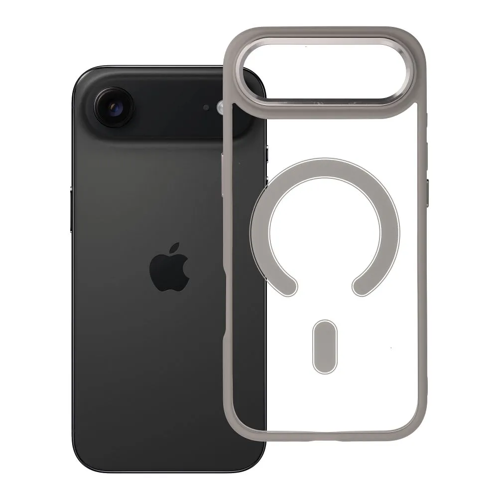 Case for iPhone 17 AIR Color Edge Mag Cover zgodny z MagSafe titanium-gray