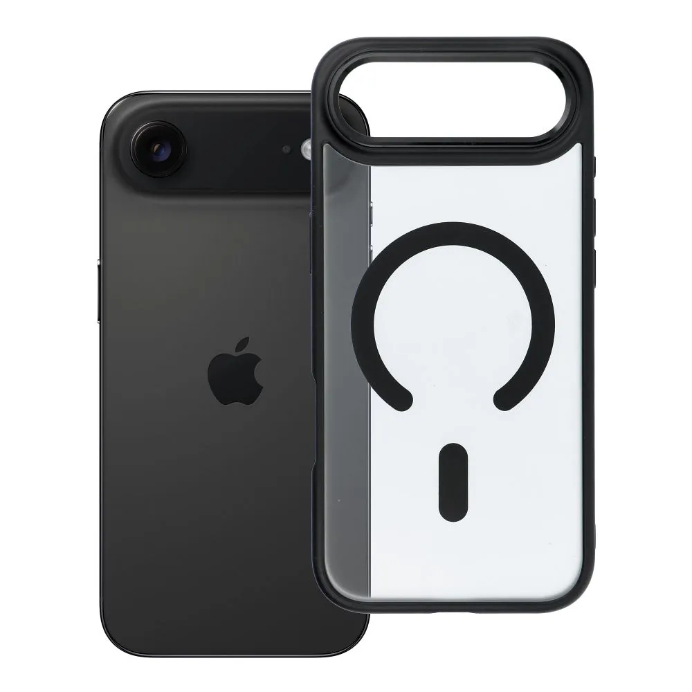 Case for iPhone 17 AIR Matte Mag Cover compatible with MagSafe black