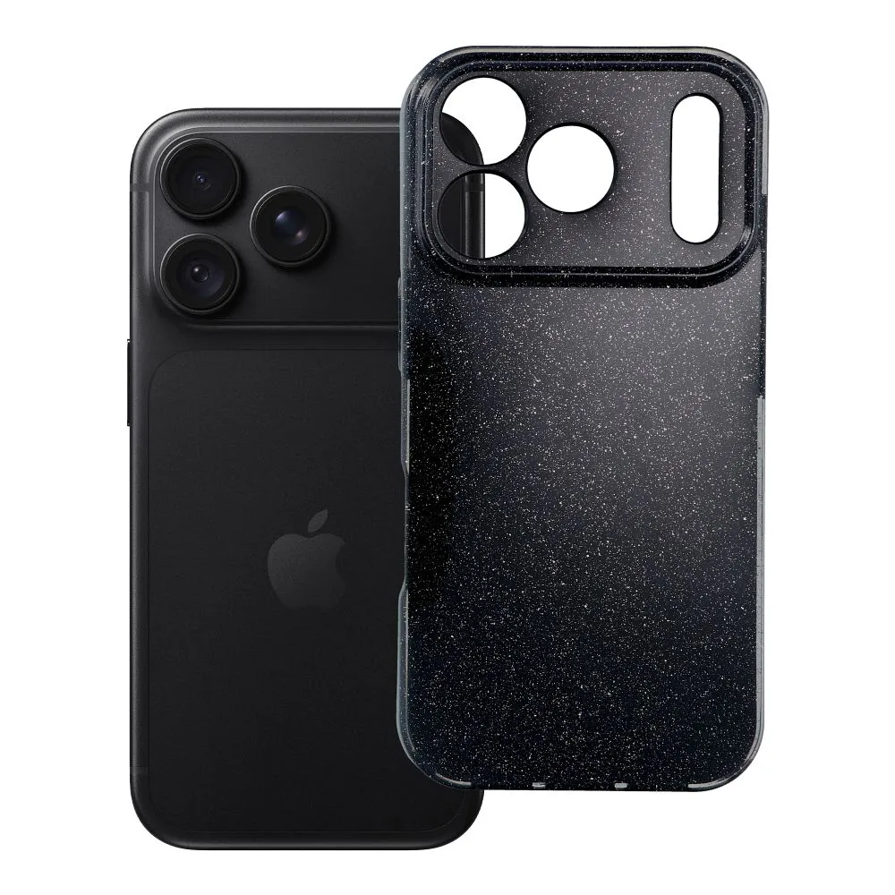 Case for iPhone 18 Pro / 17 Pro Clear Case 2 mm Blink black