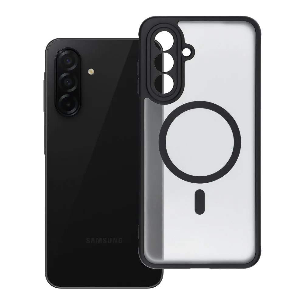 Case for Samsung A26 Full Matte Mag Cover compatible with MagSafe black
