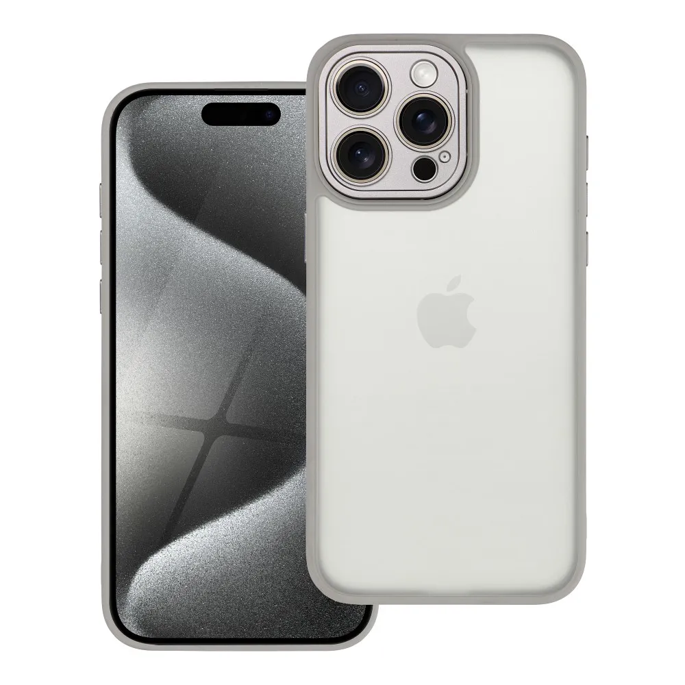 Case for iPhone 15 PRO MAX Variete steel