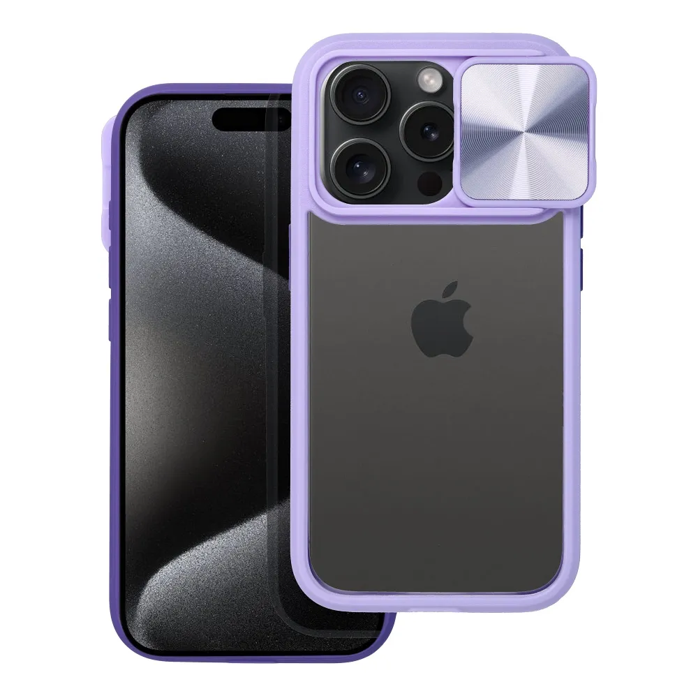 Case for iPhone 14 PRO MAX Slider purple
