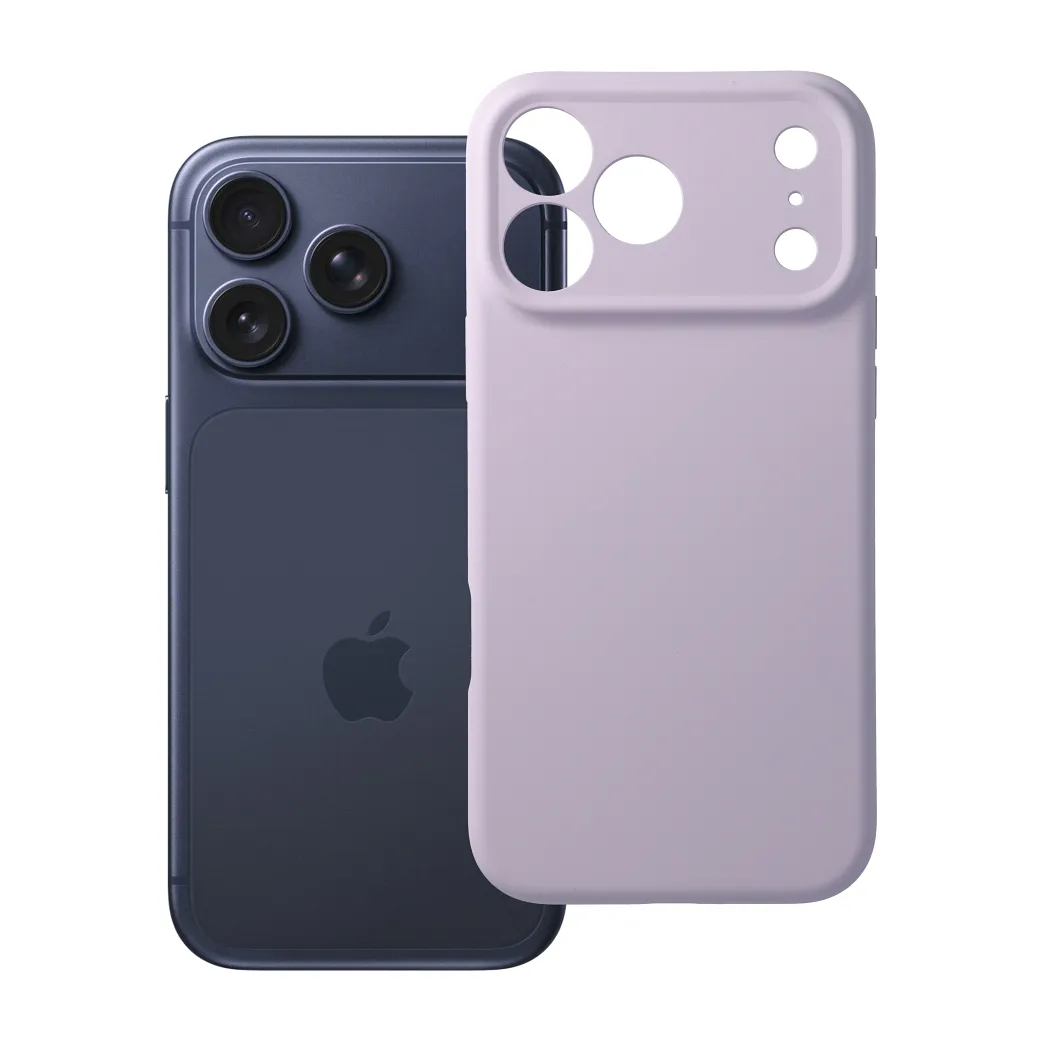 Case for iPhone 18 Pro Max / 17 Pro Max Forcell F-Protect Rubber Premium compatible with MagSafe mauve