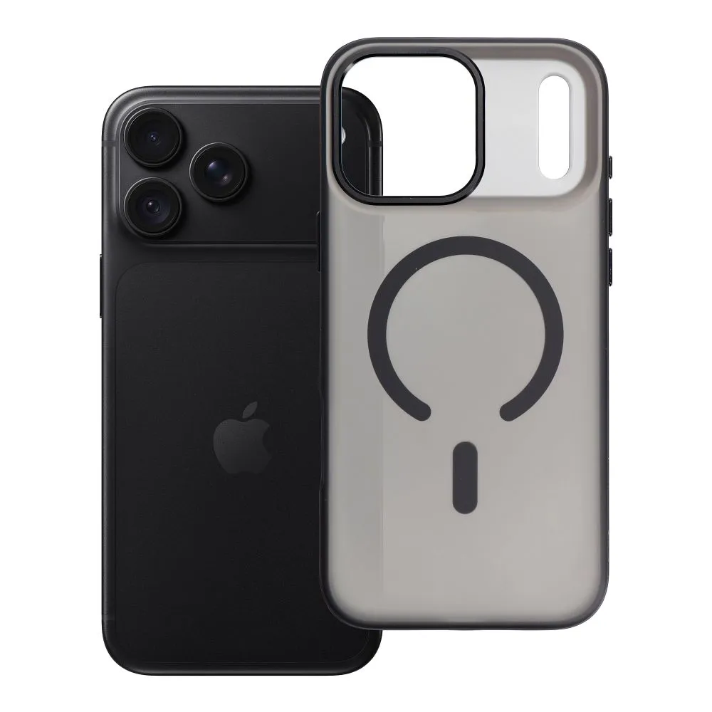 Case for iPhone 18 Pro Max / 17 Pro Max Flexline Mag Cover compatible with MagSafe black
