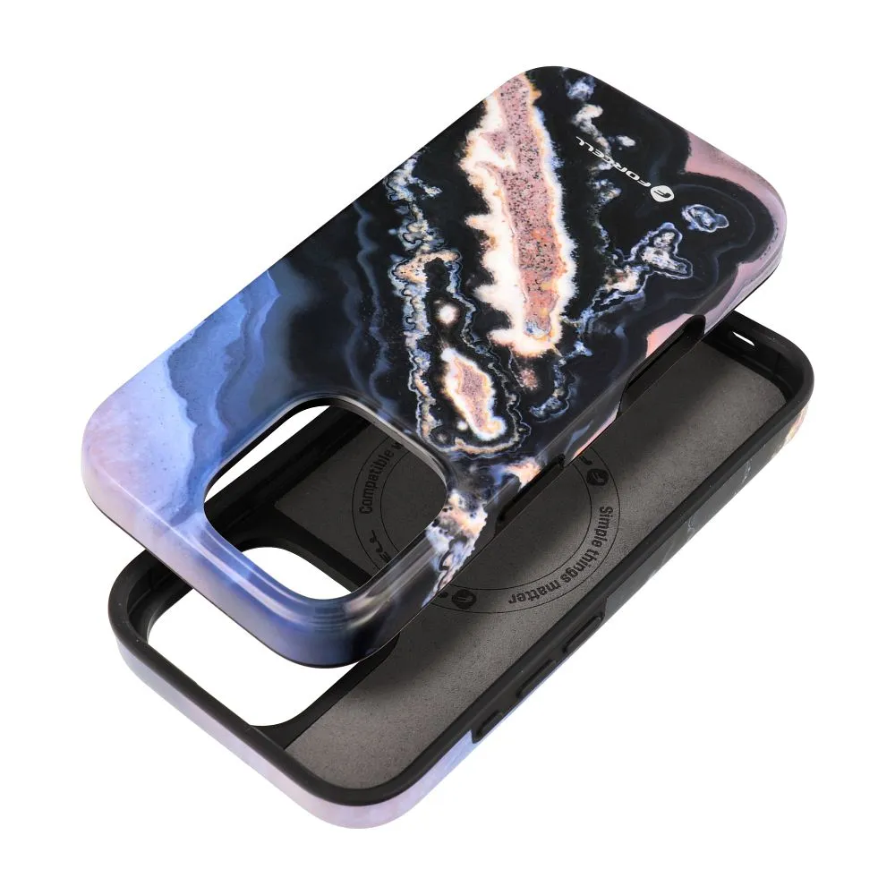 Case for iPhone 16 PRO Forcell F-Protect Mirage compatible with Magsafe Military Drop-Test gold island