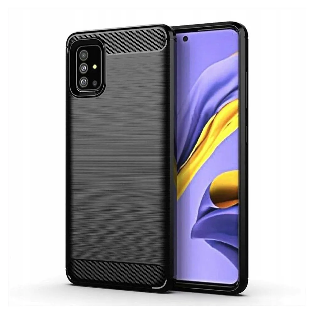 Case for Samsung A71 5G Carbon black