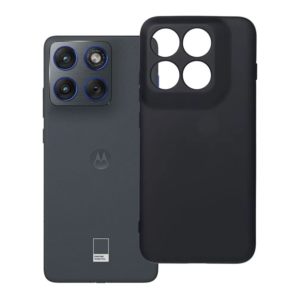 Case for Motorola Edge 70 Pro 5G Silicone black