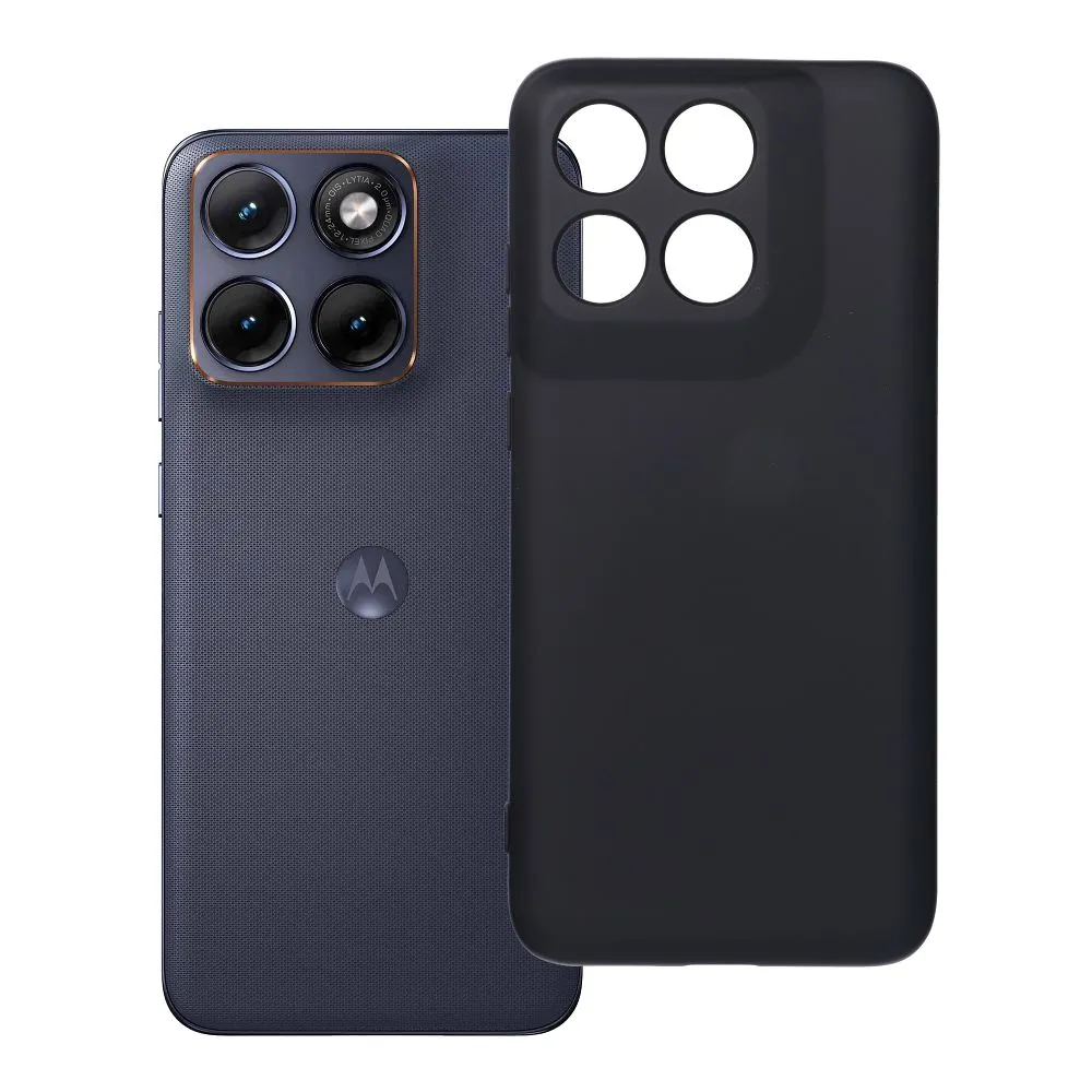 Case for Motorola Edge 70 Fusion Silicone black