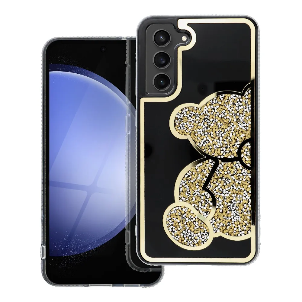 Case for Samsung A56 5G Teddy Bear gold