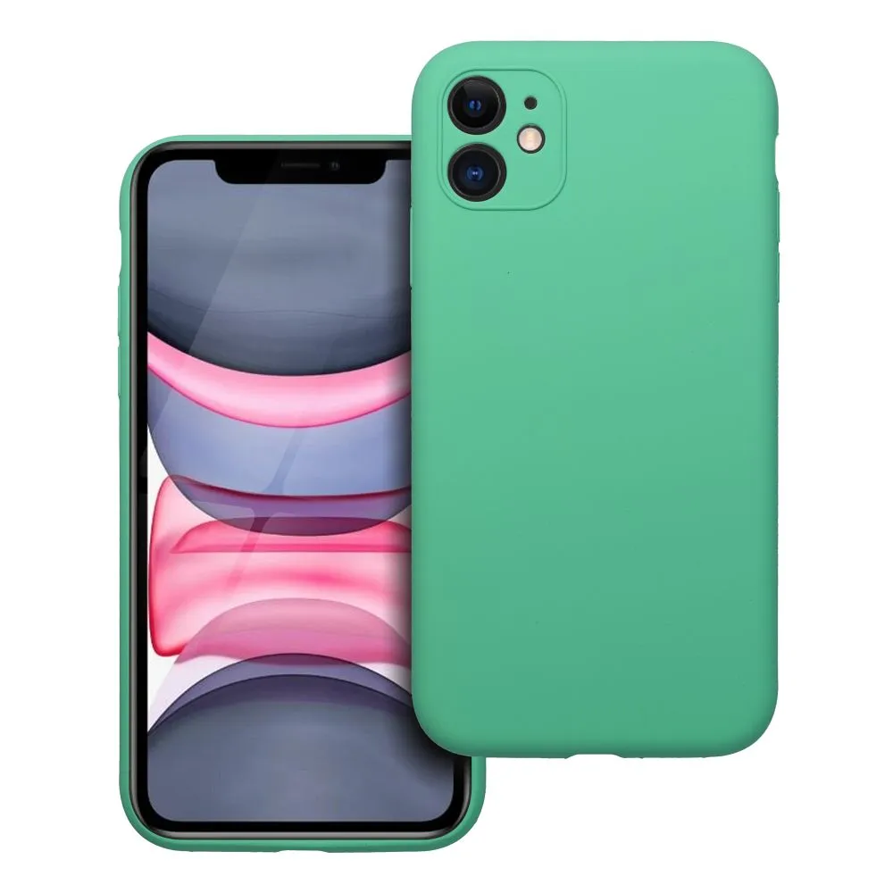 Case for iPhone 11 Silicone 2mm (camera protection) mint