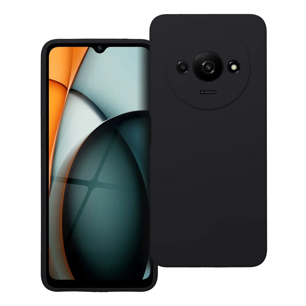 Case for Xiaomi Redmi A3 4G Silicone 2mm (camera protection) black