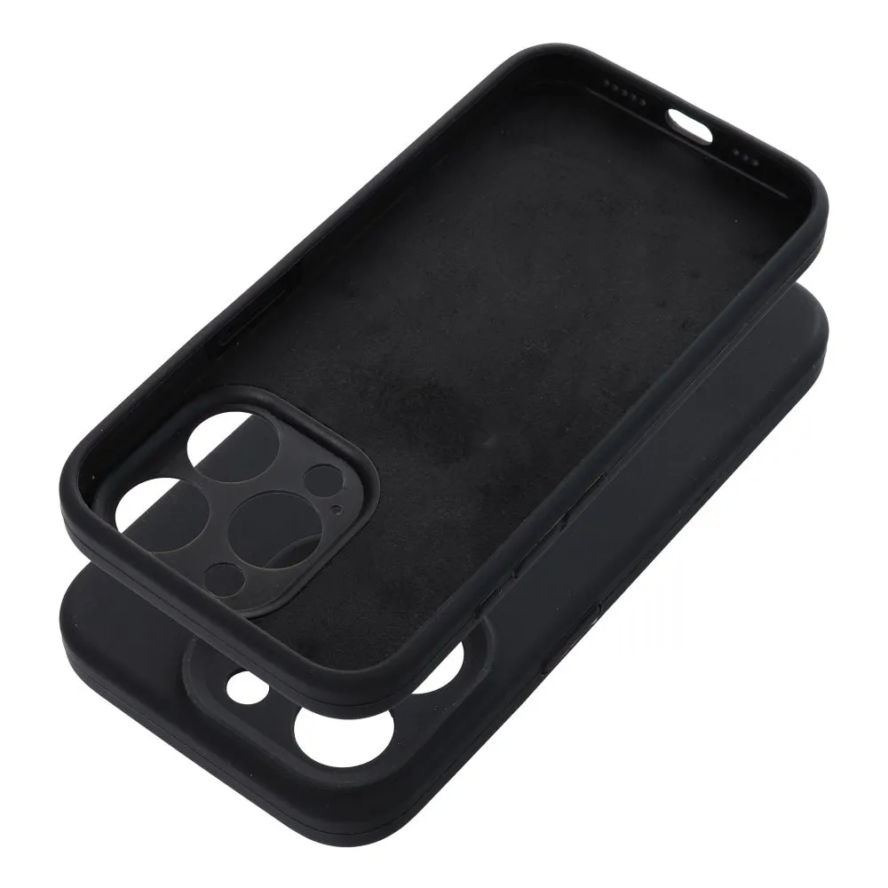 Case for iPhone 16 PLUS Silicone 2mm (camera protection) black