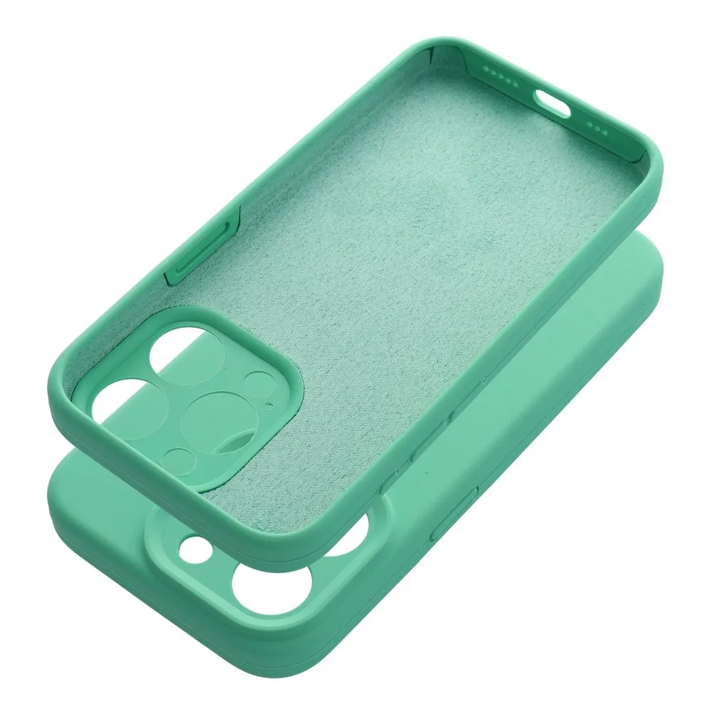 Case for iPhone 16 PLUS Silicone 2mm (camera protection) mint