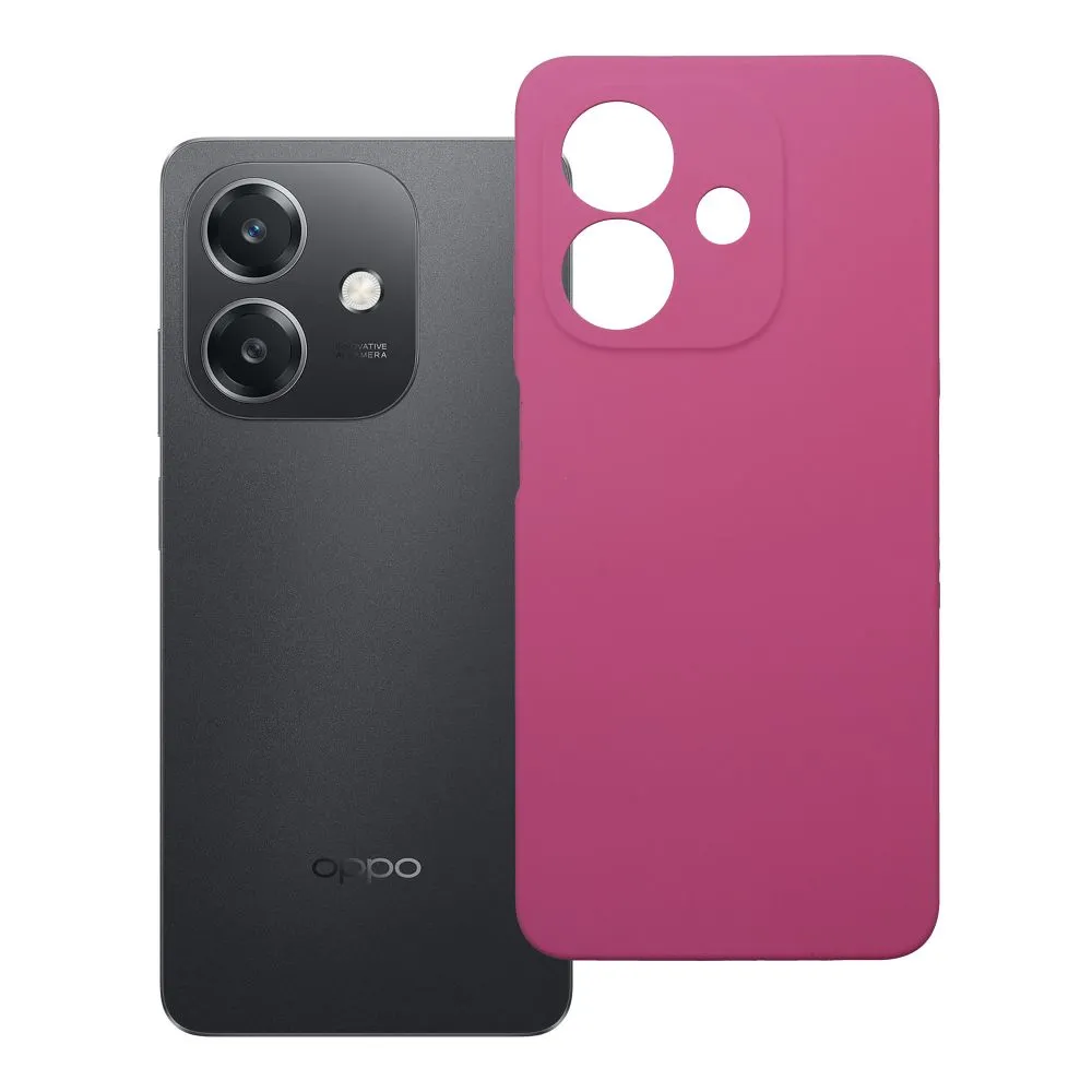 Case for Oppo A40 Silicone 2mm (camera protection) pink