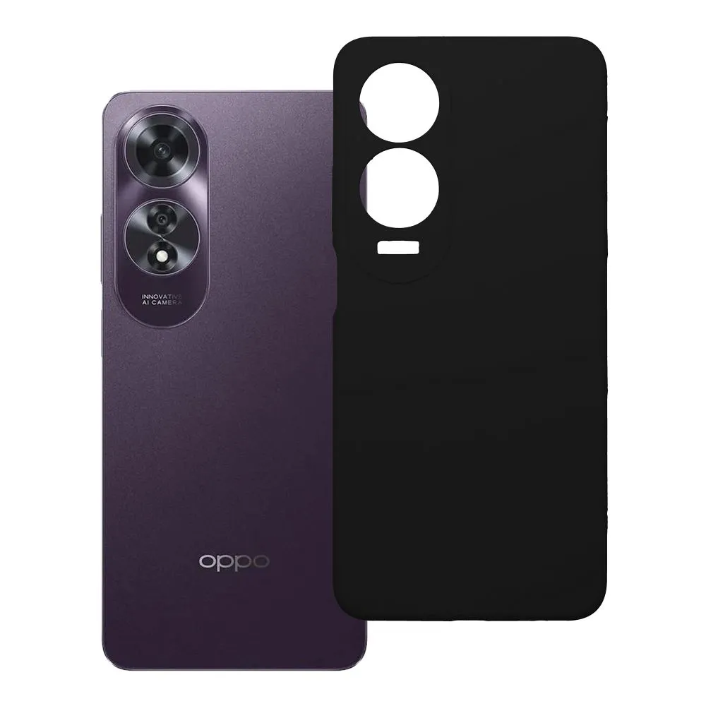 Case for Oppo A60 Silicone 2mm (camera protection) black