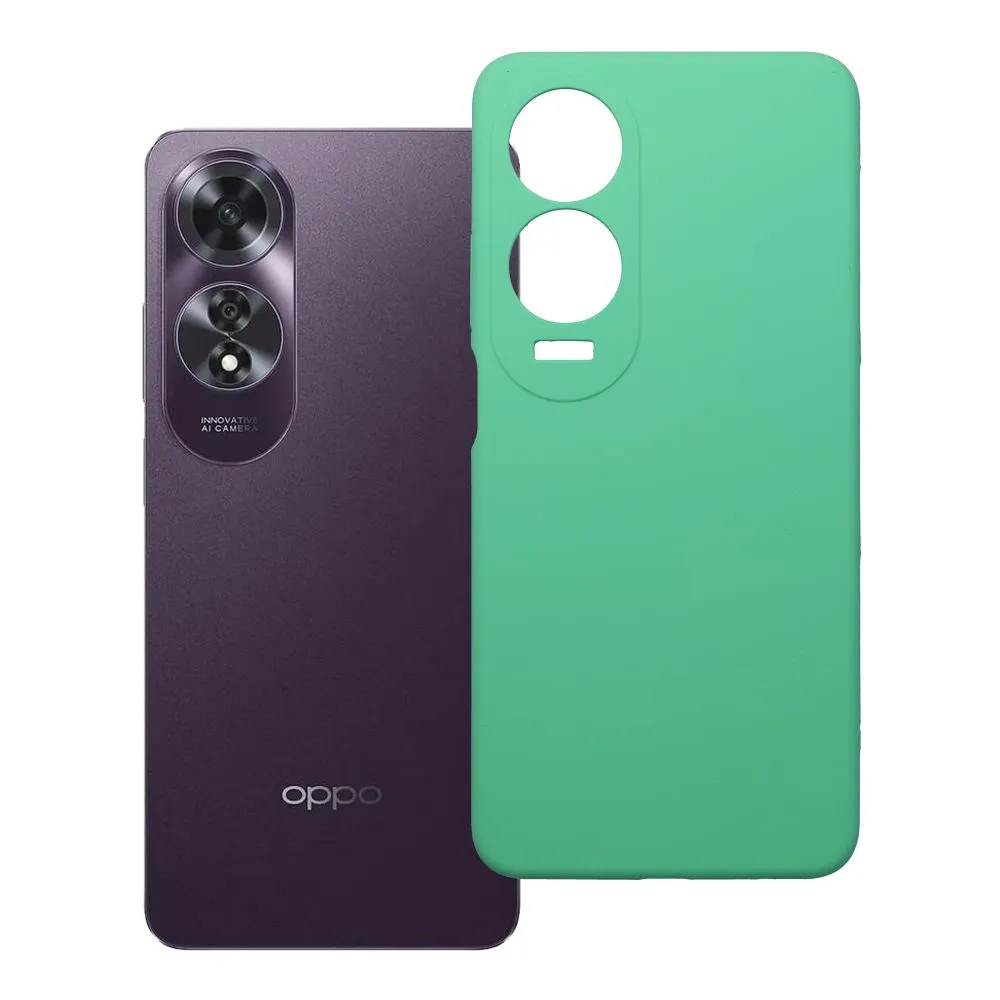 Case for Oppo A60 Silicone 2mm (camera protection) mint