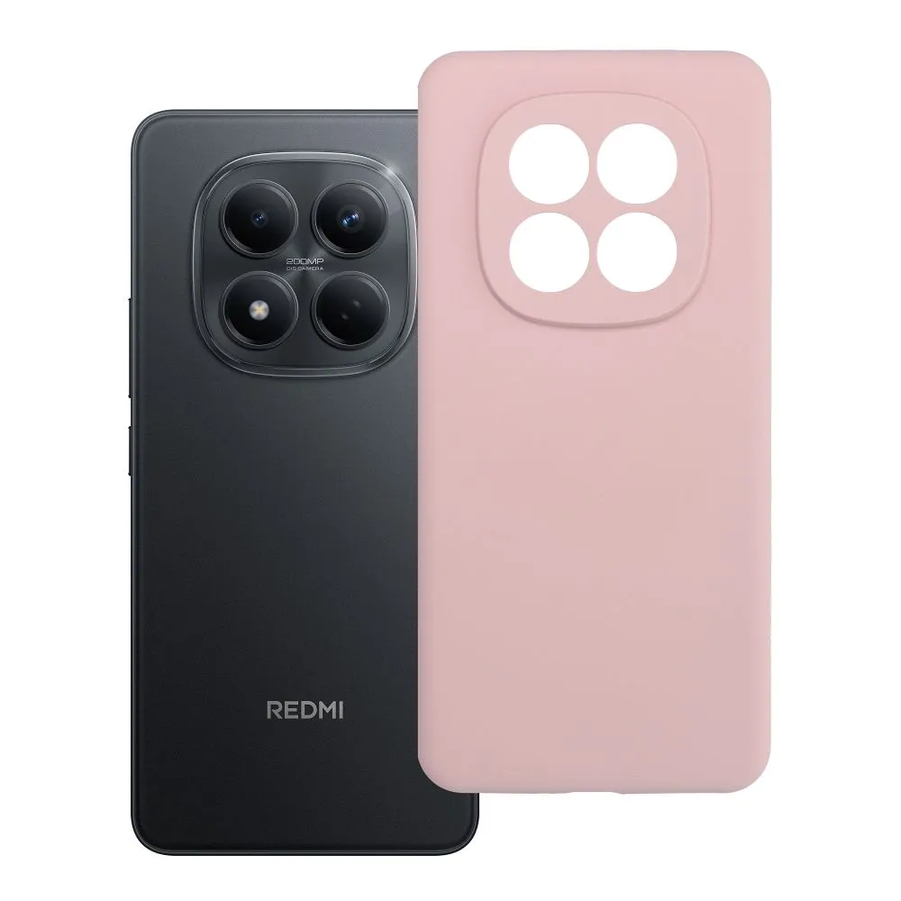 Case for Xiaomi Redmi Note 15 PRO 4G Silicone 2mm (camera protection) sand pink