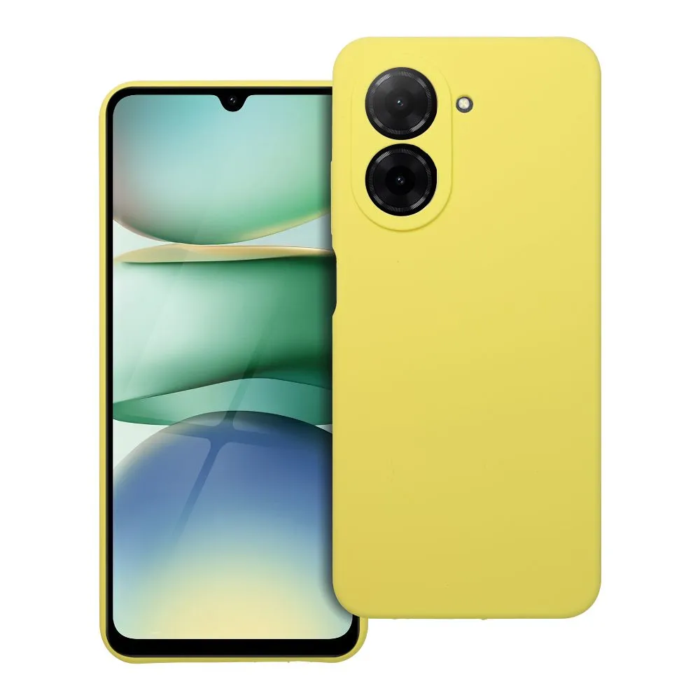 Case for Xiaomi Redmi A5 ( 171,7 x 77,8 x 8,26 ) Silicone 2mm (camera protection) yellow