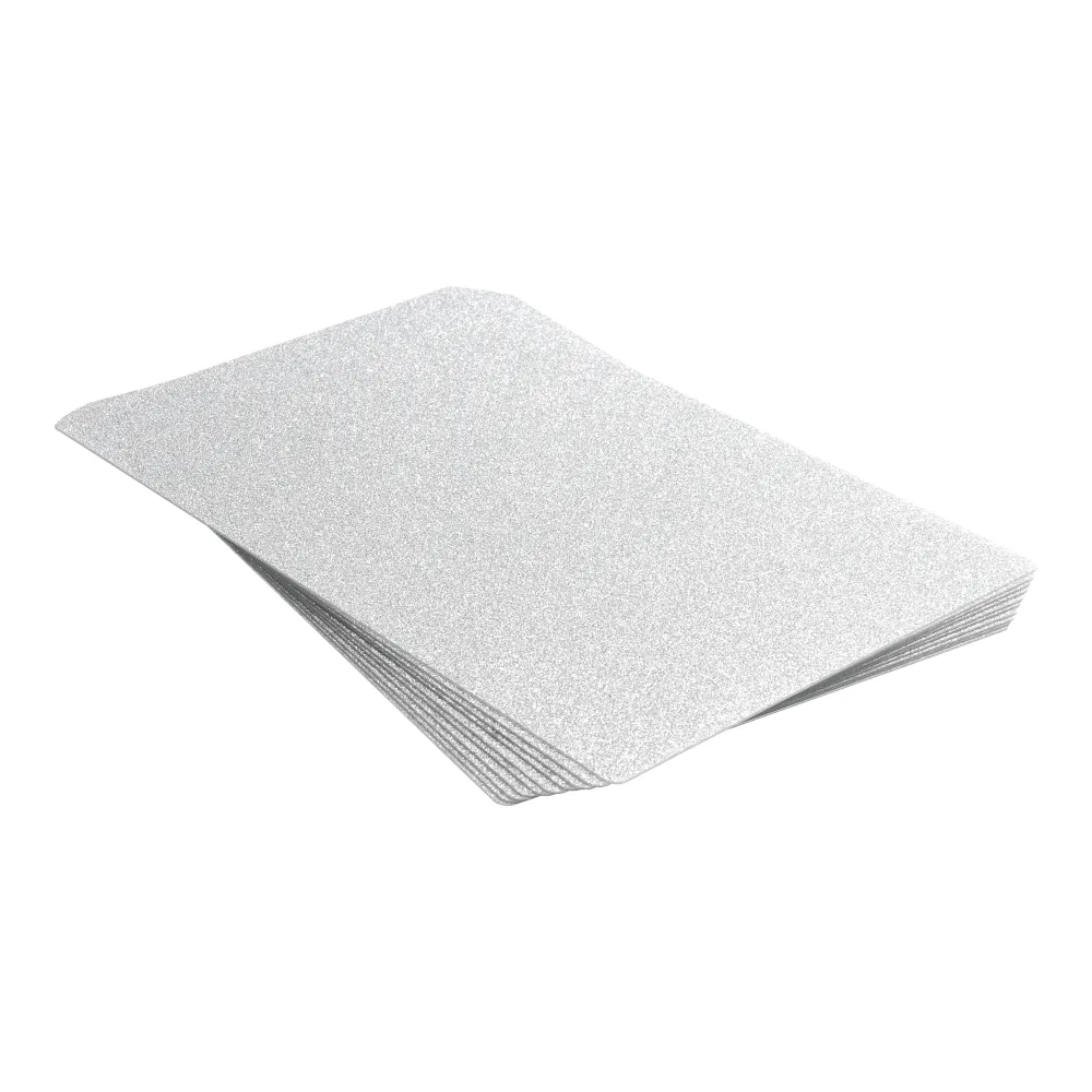 Film for back cover 180 x 120 mm 10pcs - silver