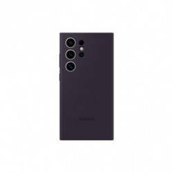 SAMSUNG original Silicone Case for SAMSUNG S24 Ultra EF-PS928TEEGWW dark violet blister